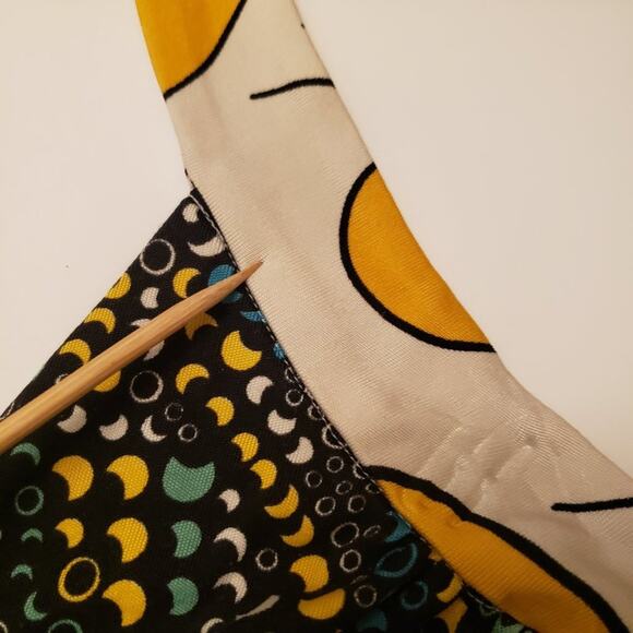 ISSA London Silk Jersey Multi-color Halter Dress  US Size 6 Bombshell Tie-Neck - Picture 11 of 13